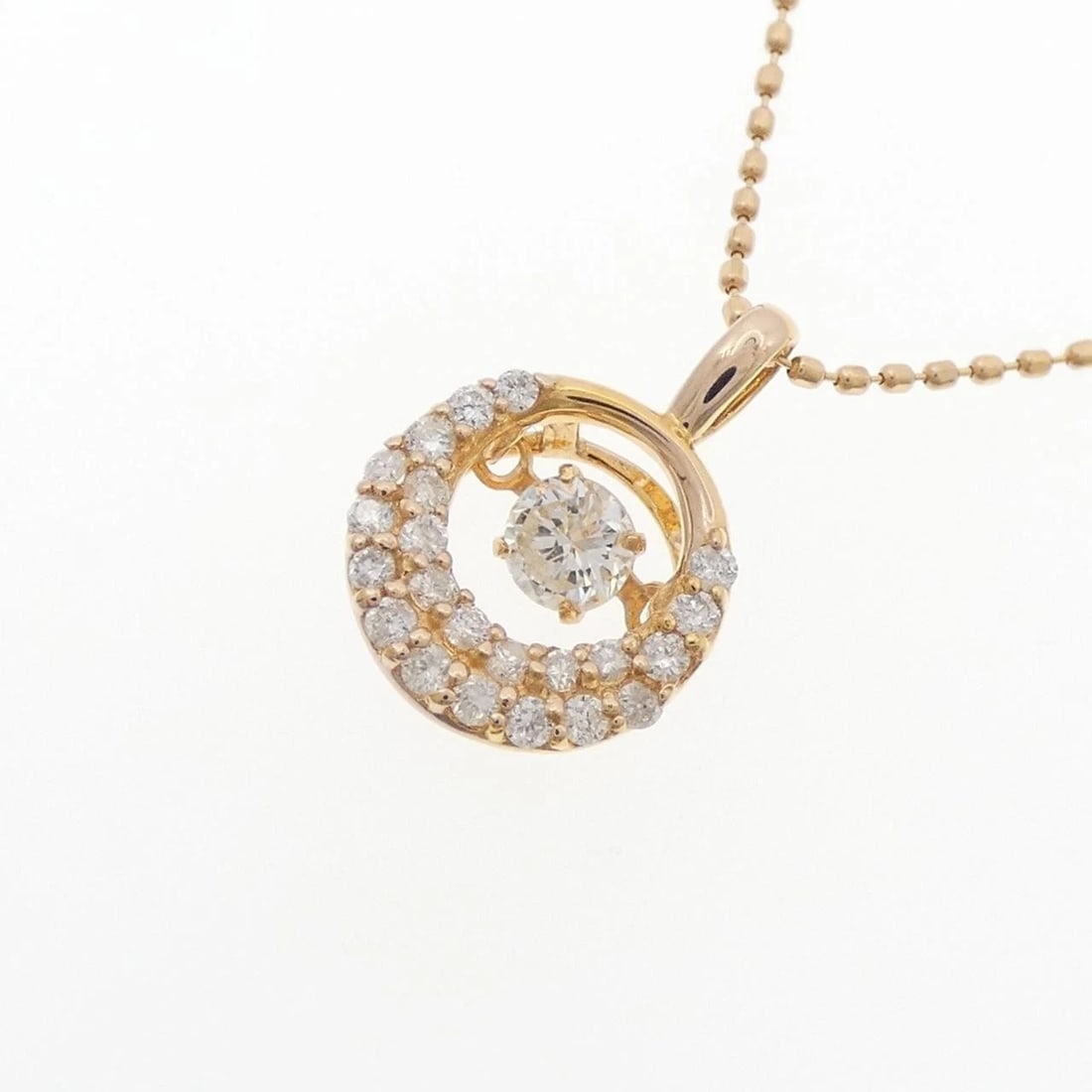 K18PG DIAMOND NECKLACE - 3