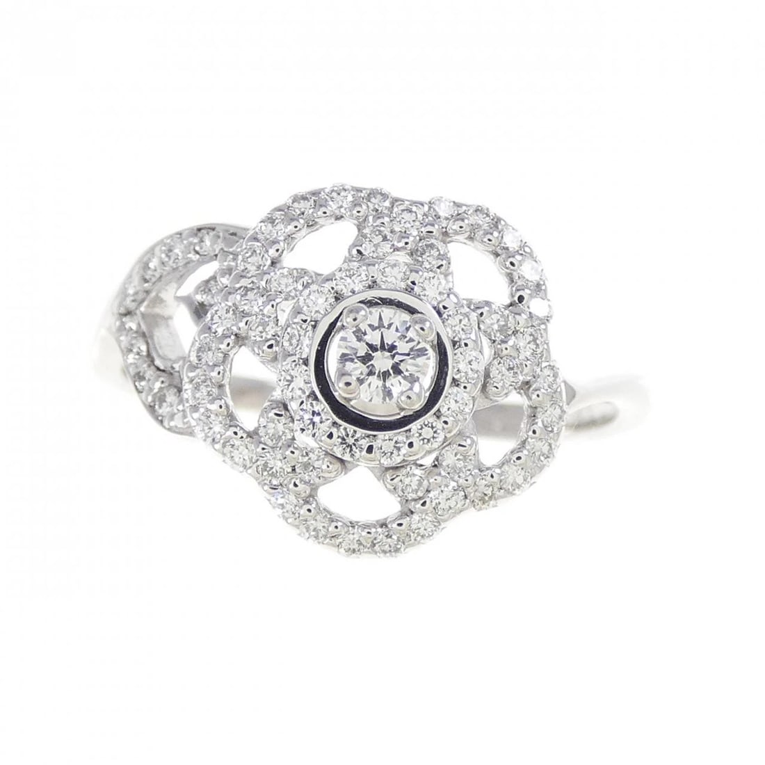 CHANEL CAMELLIA RING - 2