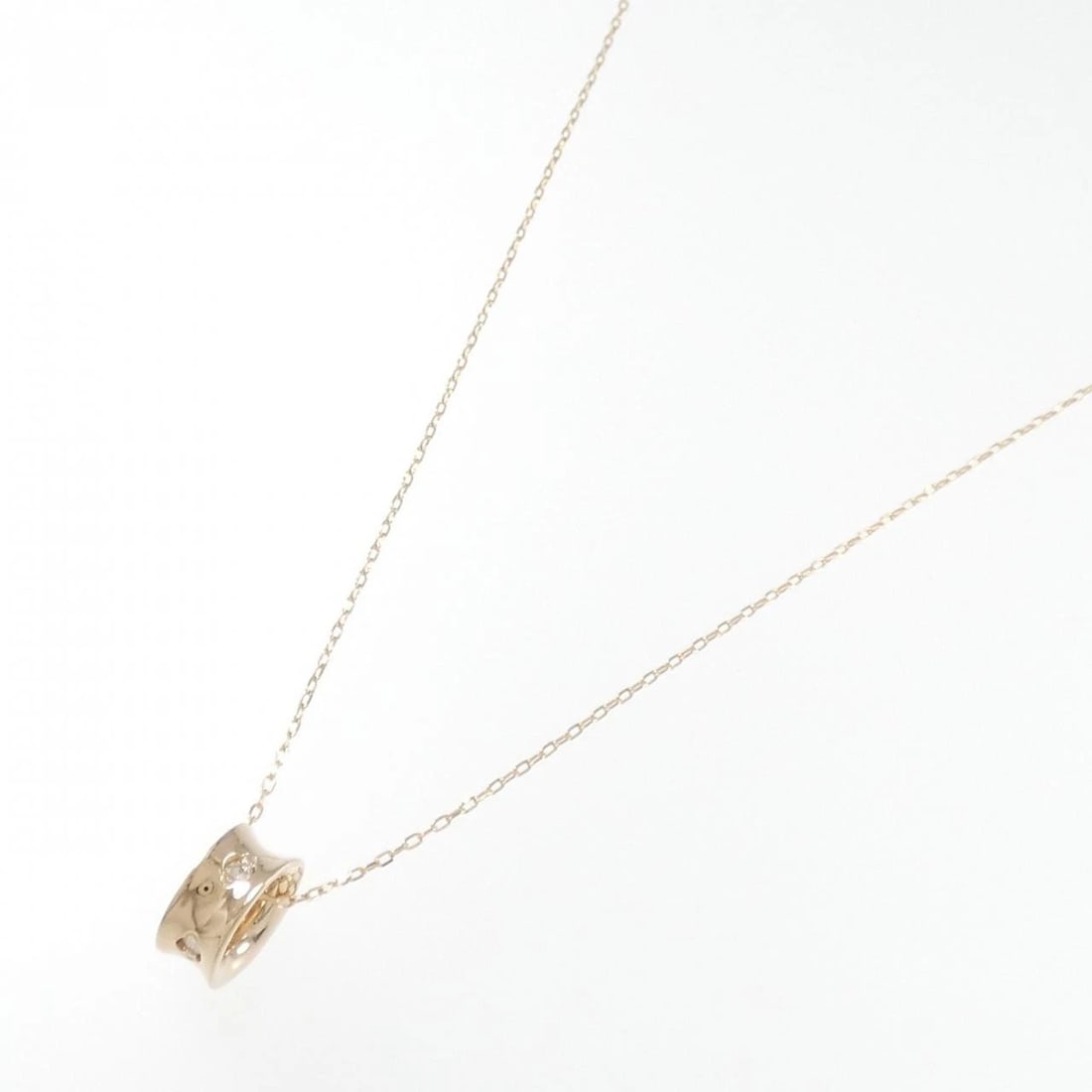 K18PG DIAMOND NECKLACE - 2