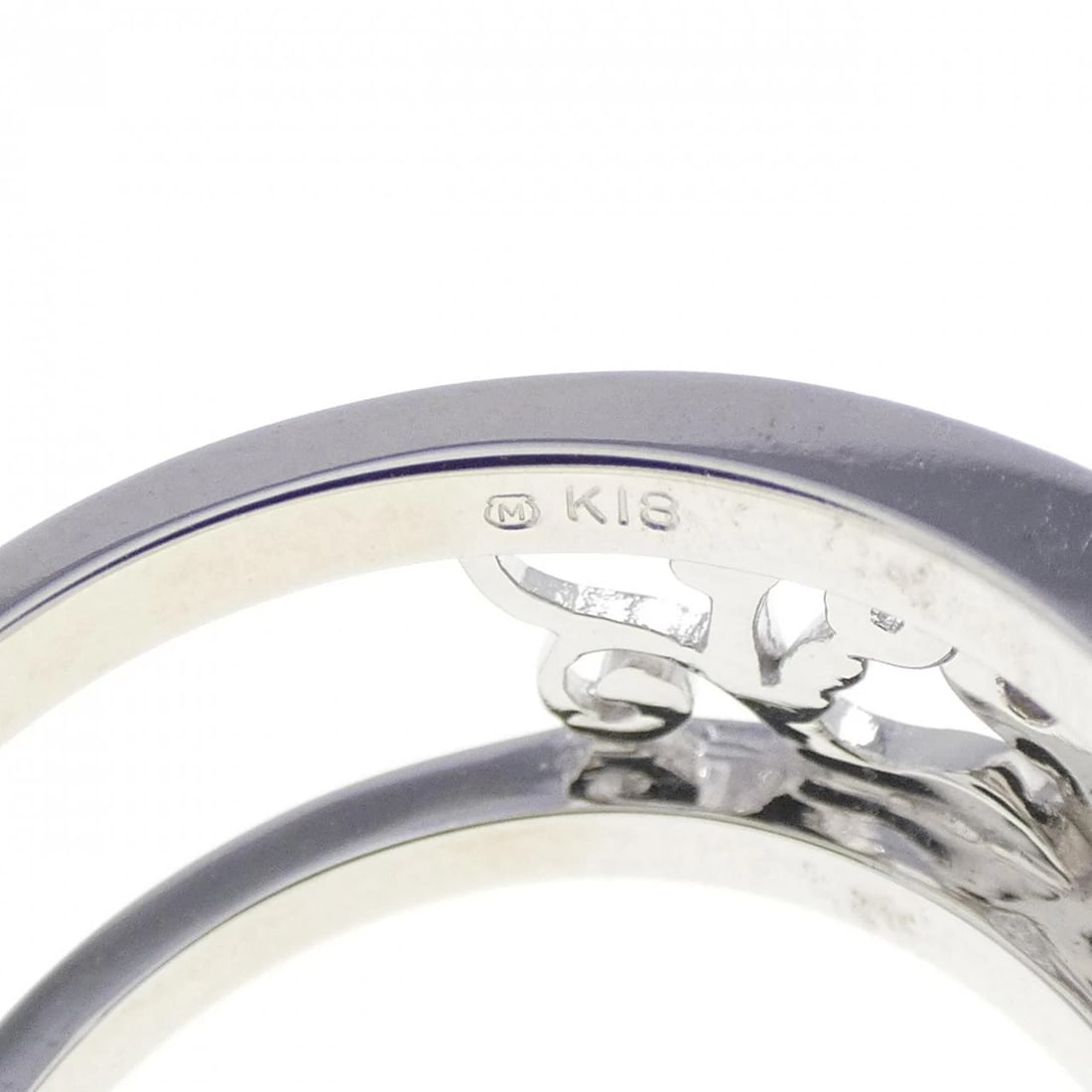 MIKIMOTO BUTTERFLY DIAMOND RING - 2