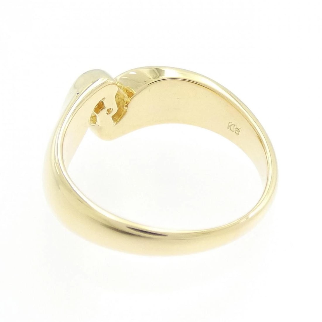 K18YG DIAMOND RING - 3