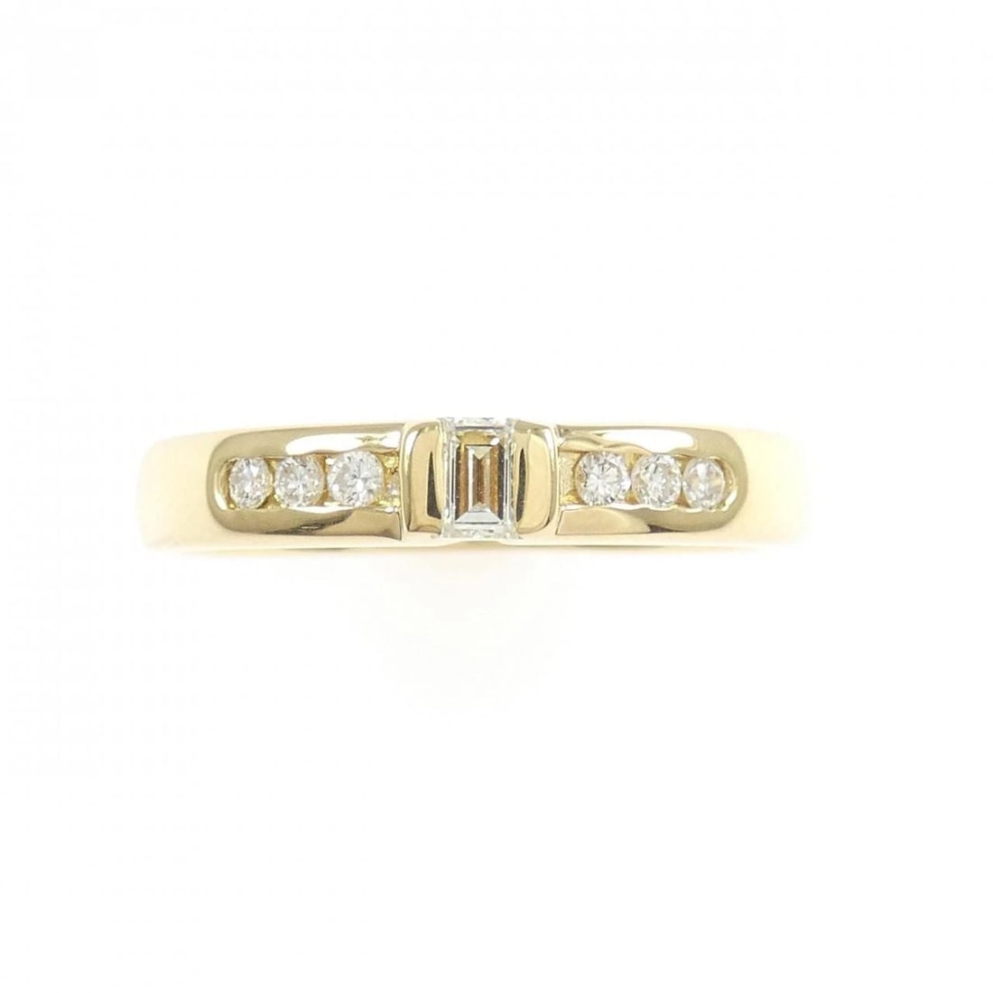 K18YG DIAMOND RING - 2