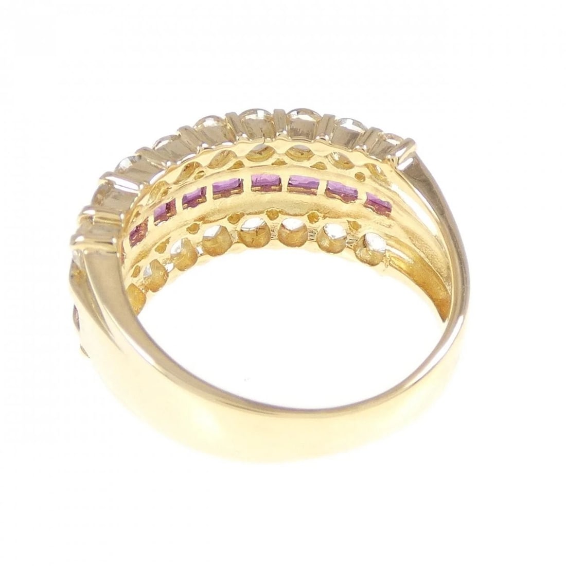 K18YG RUBY RING - 3