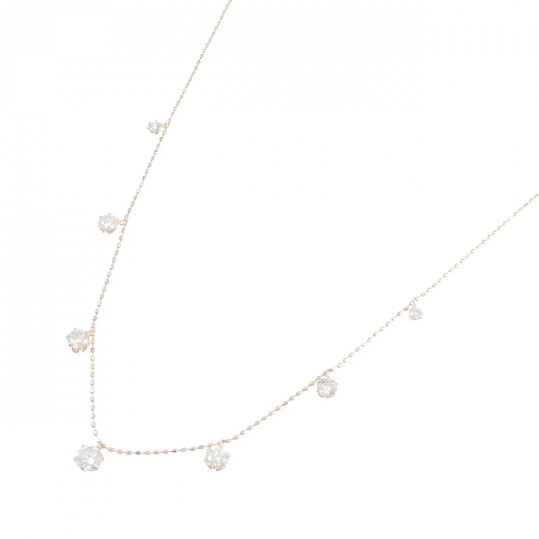 K18PG DIAMOND NECKLACE - 2