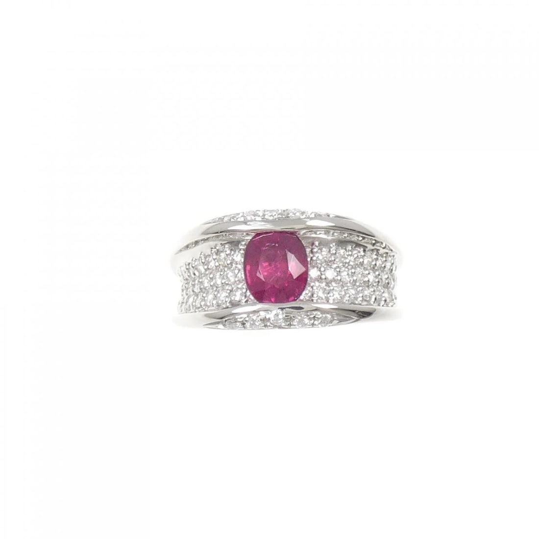 PT900 RUBY RING - 2