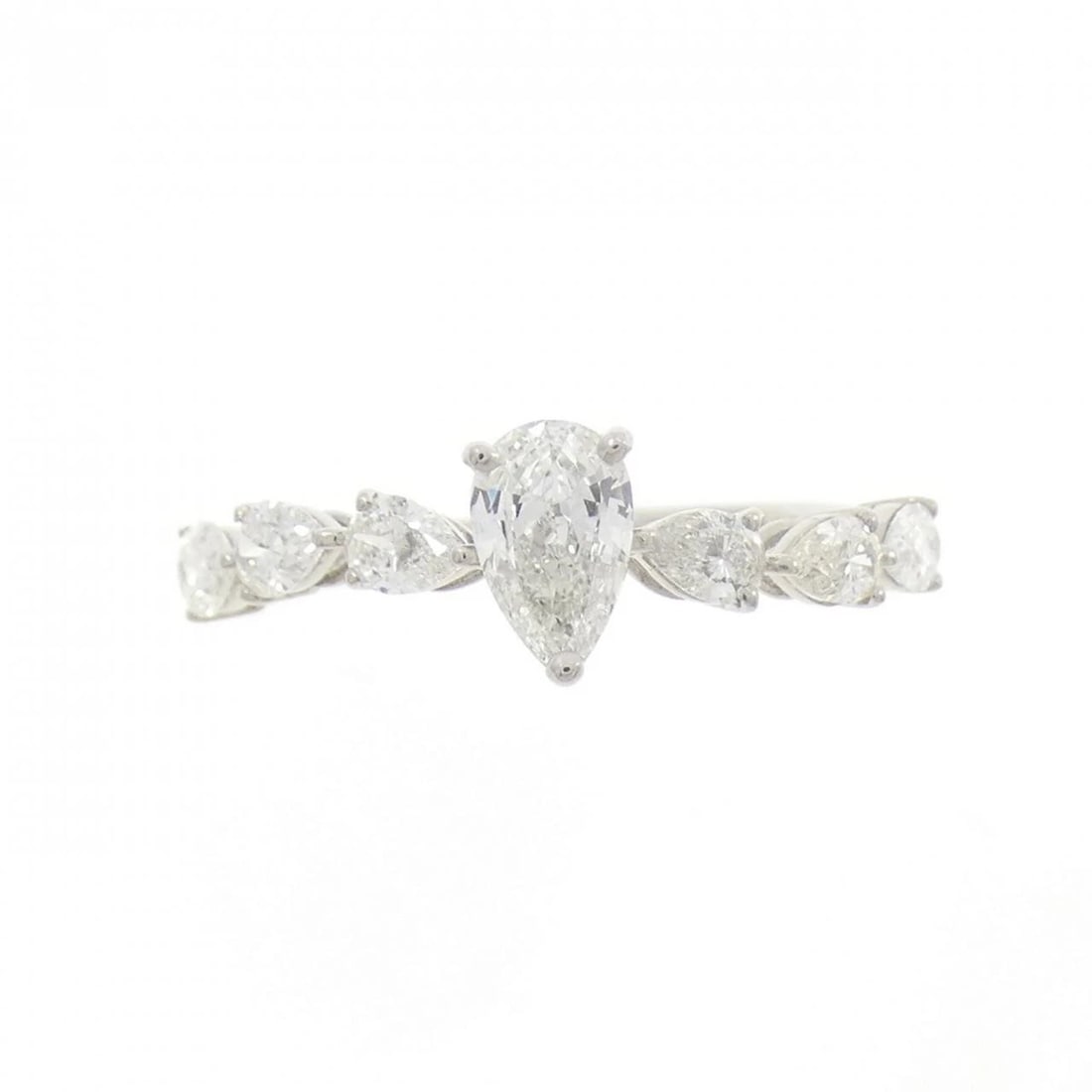 PT900 DIAMOND RING PEAR SHAPE - 2
