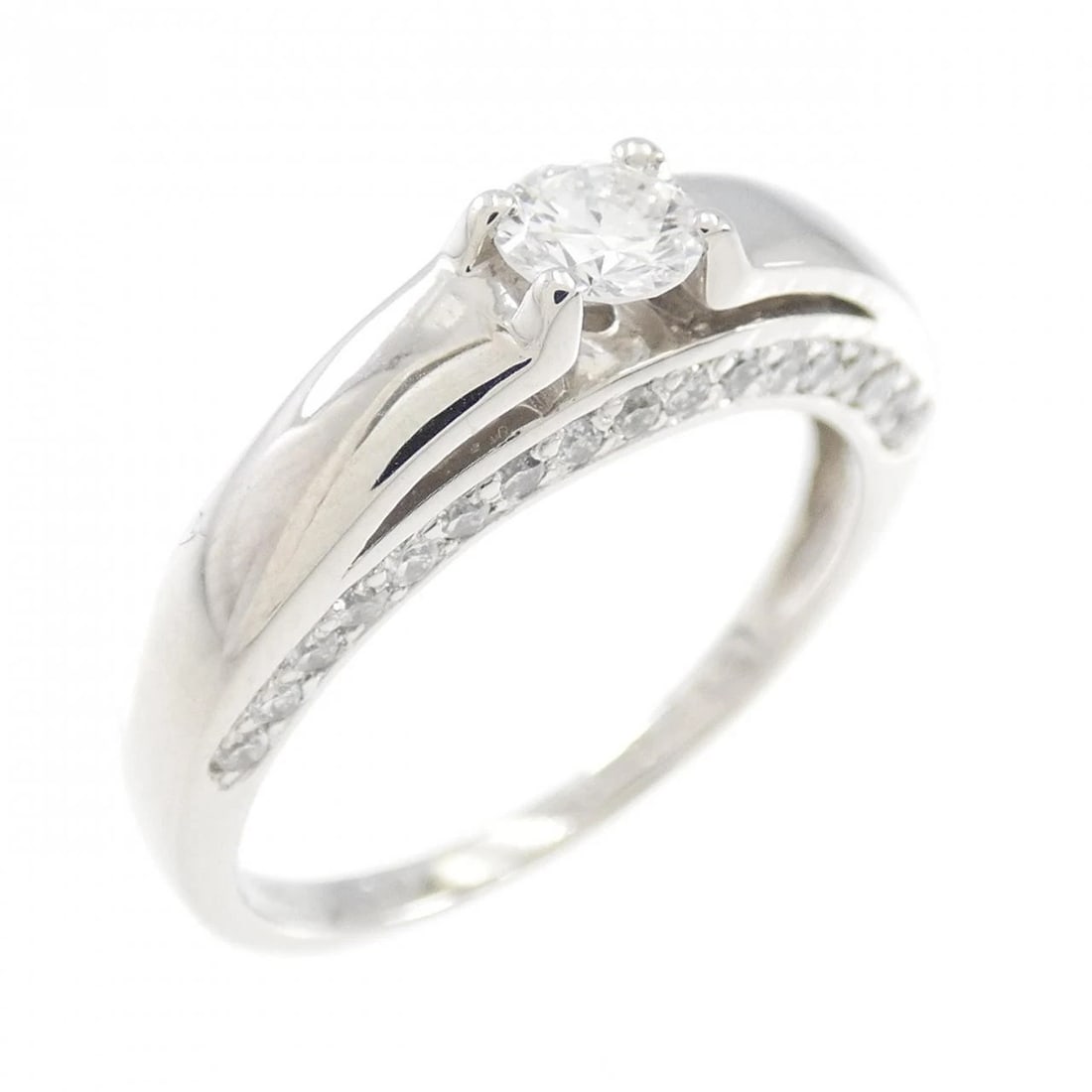 PT DIAMOND RING: PT Diamond Ring Brand: Unbranded Type: Ring Material: Platinum, Main Stone/Creation Natural Color: White Gold Size: 6 US Accessories: None Accessories Notice: When purchasing pre-owned goo