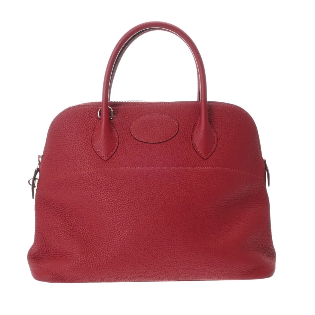 HERMES BOLIDE 35 2WAY TAURILLON CLEMENCE ROUGE GRENAT HANDBAG HANDBAG (1 of 6)
