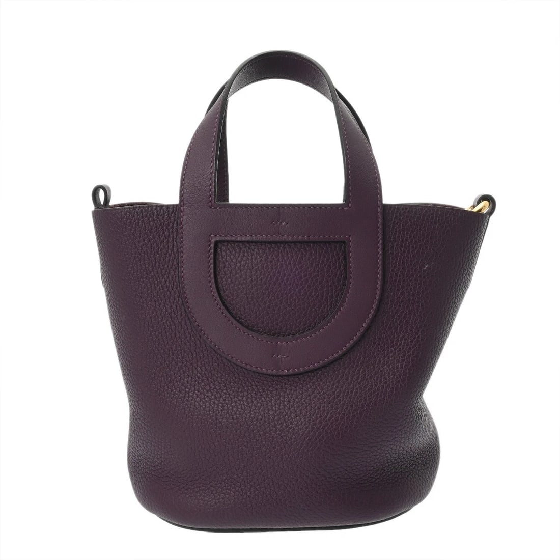 HERMES IN THE LOOP 18 TAURILLON CLEMENCE/VAUX SWIFT CASSIS HANDBAG HANDBAG (1 of 6)