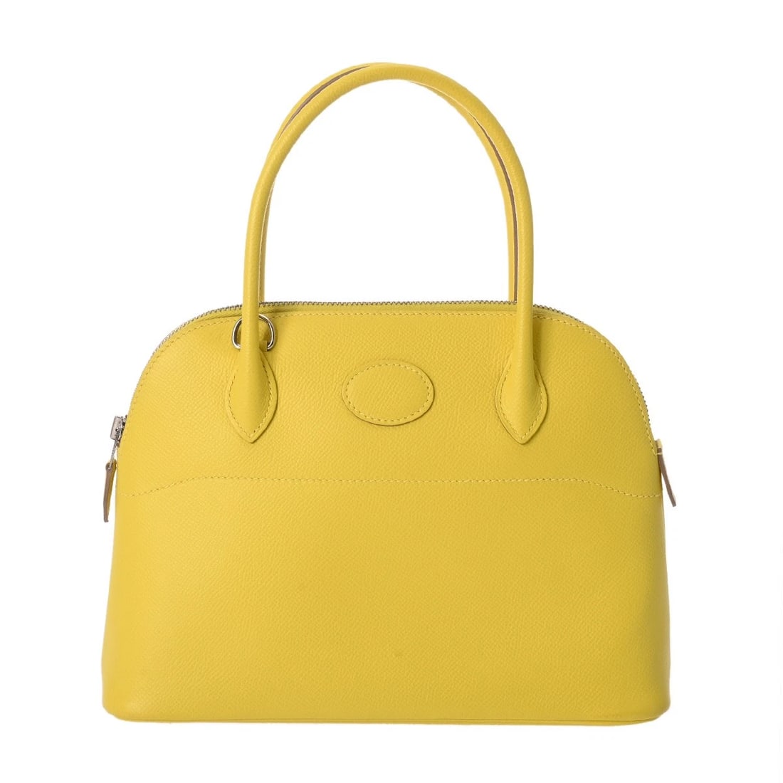 HERMES BOLIDE 27 2-WAY BAG VEAU EPSOM LIME HANDBAG HANDBAG: HERMES Bolide 27 2-way bag Veau Epsom lime Handbag Handbag Brand: HERMES Type: Handbag Material: Veau Epsom Color: lime × SilverMetal Size: H:about 7.5inch W:about 10.6inch D:about 3.9inch Should