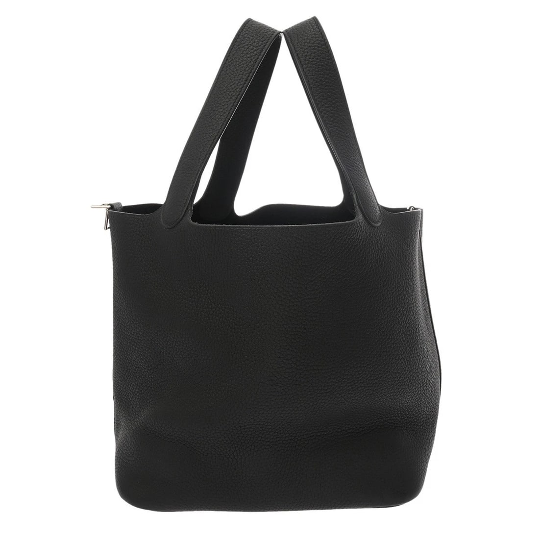 HERMES PICOTIN LOCK MM TAURILLON CLEMENCE BLACK HANDBAG HANDBAG (1 of 8)