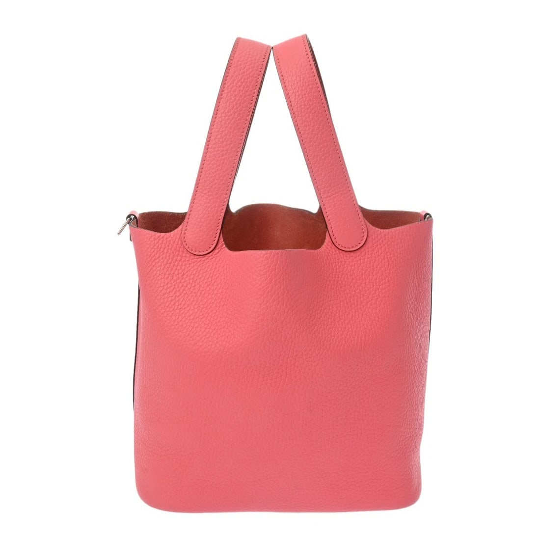 HERMES PICOTIN ROCK MM ECLAT TAURILLON CLEMENCE/VAUX SWIFT ROSE AZALEE/TAIL... HANDBAG: HERMES Picotin Rock MM Eclat Taurillon Clemence/Vaux Swift Rose Azalee/Tail... Handbag Brand: HERMES Type: Handbag Material: Taurillon Clemence/Vaux Swift Color: Rose Azalee/Tail bat × SilverMetal