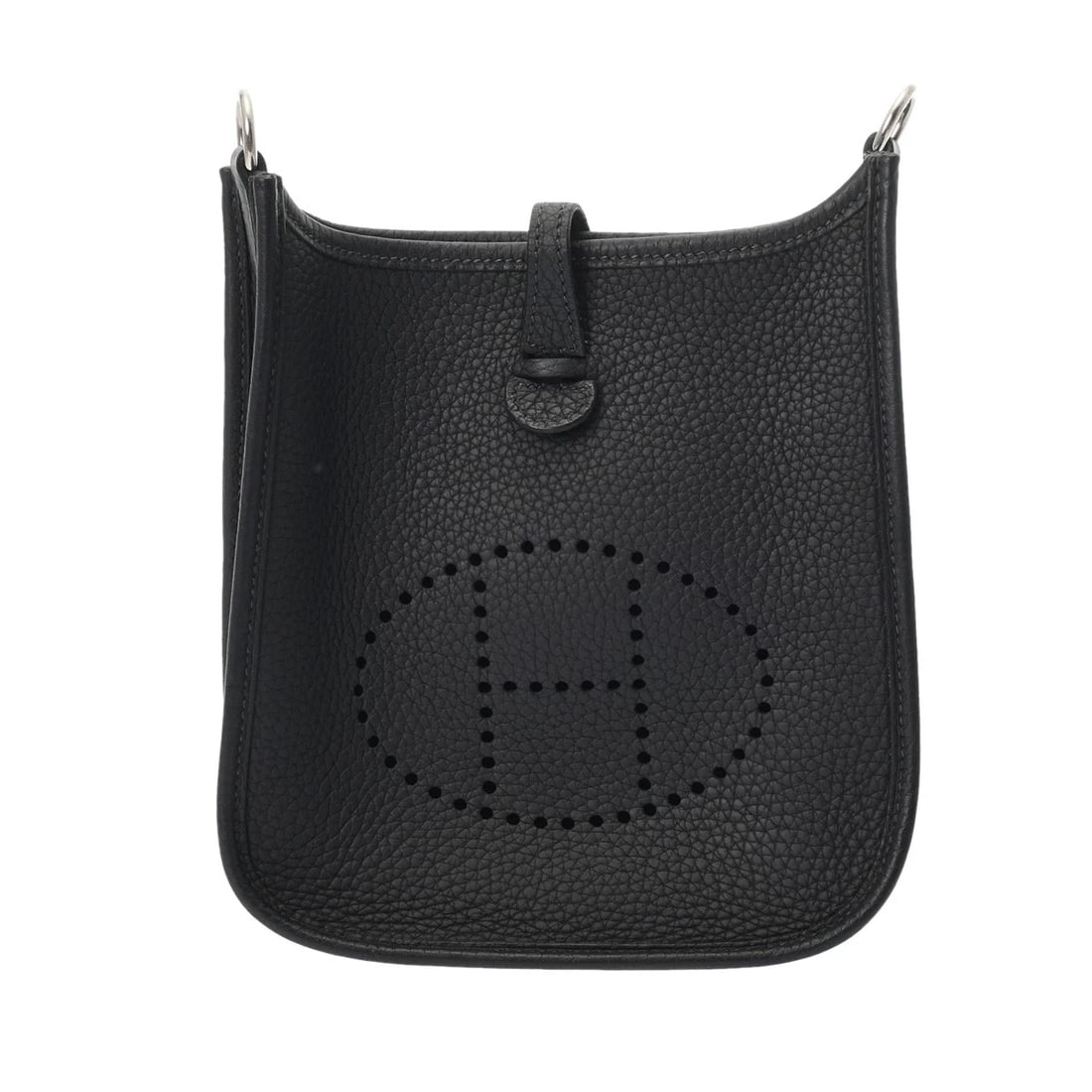 HERMES EVELYN TPM AMAZON TAURILLON CLEMENCE BLUE INDIGO SHOULDER BAG SHOULDER BAG: HERMES Evelyn TPM Amazon Taurillon Clemence Blue indigo Shoulder Bag Shoulder Bag Brand: HERMES Type: Shoulder Bag Material: Taurillon Clemence Color: Blue indigo × SilverMetal Size: H:about 7.5i