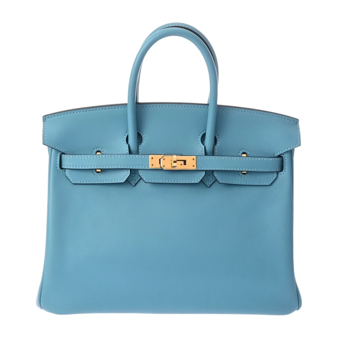 HERMES BIRKIN 25 VAUX SWIFT BRUNOL HANDBAG HANDBAG (1 of 7)