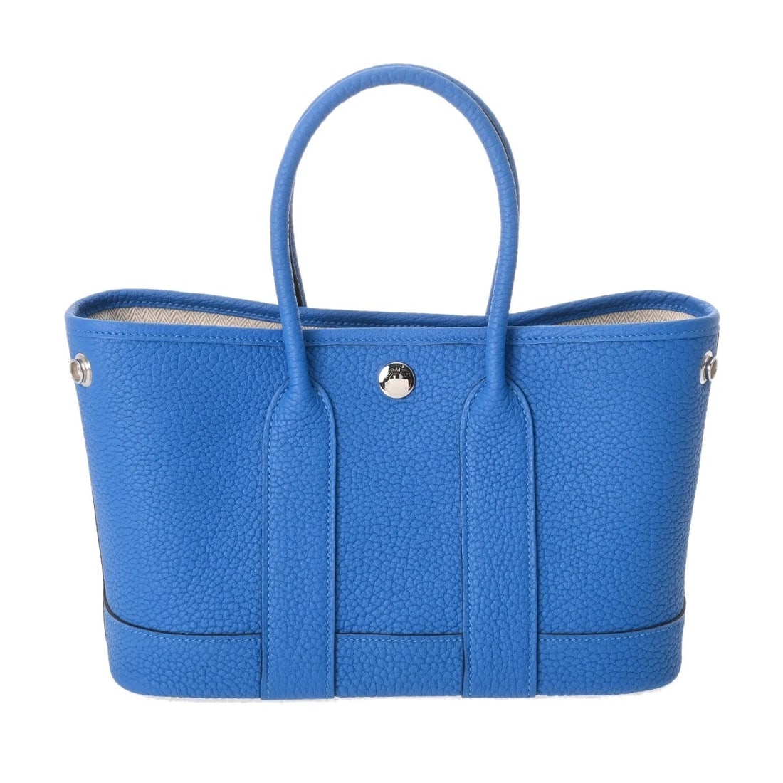 HERMES NEO GARDEN PARTY 23 NEGONDA BLUE HYDRA UNISEX HANDBAG HANDBAG (1 of 7)