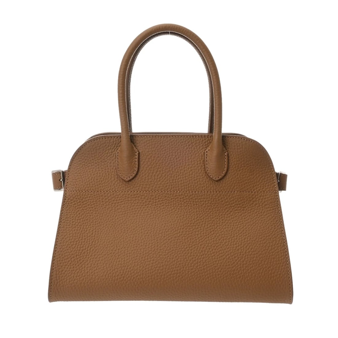 THE ROW? SOFT MARGAUX 10 LEATHER BROWN HANDBAG HANDBAG (1 of 6)