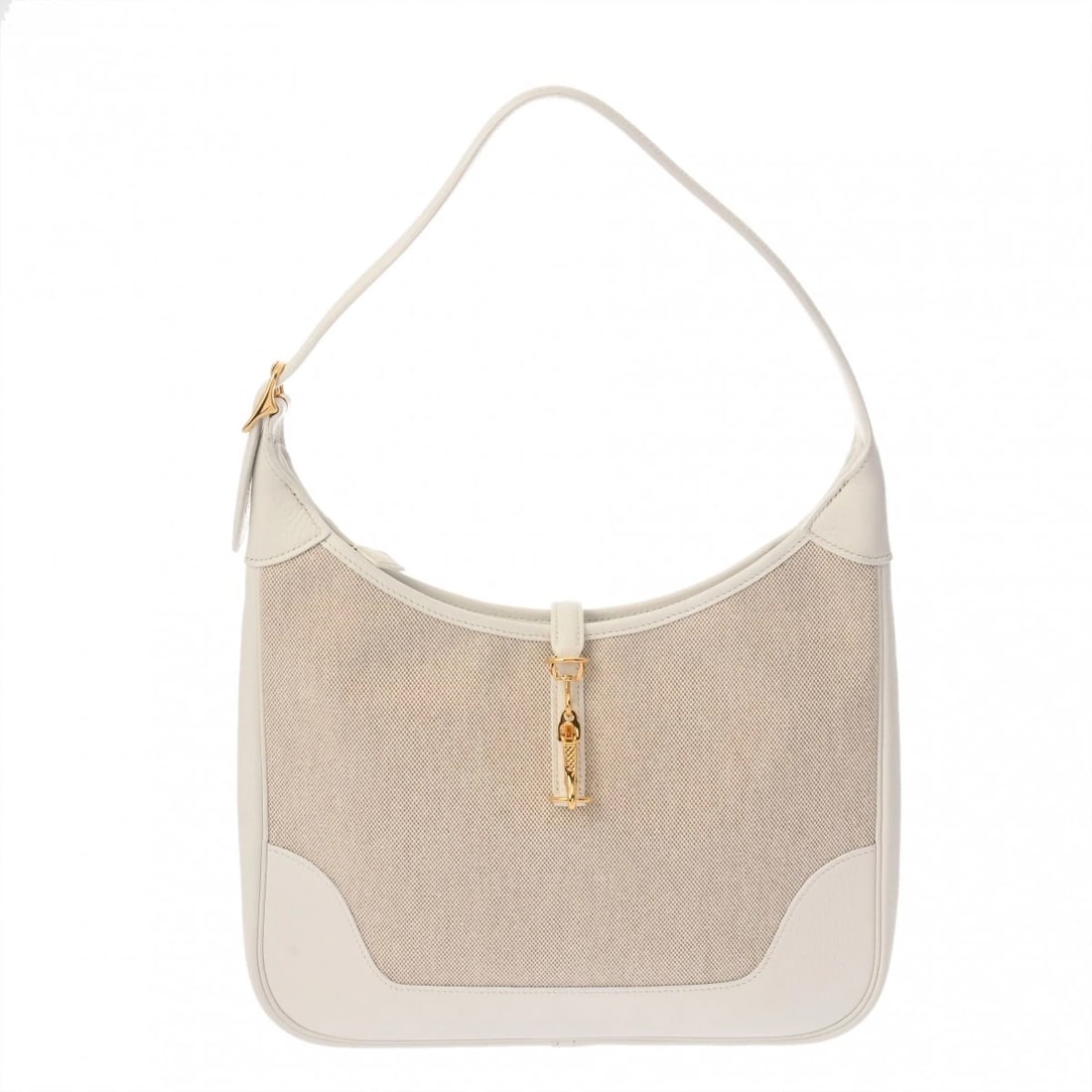 HERMES TRIM 31 ONE SHOULDER BAG TOWER ASH/TAURILLON CLEMENCE SHOULDER BAG (1 of 7)