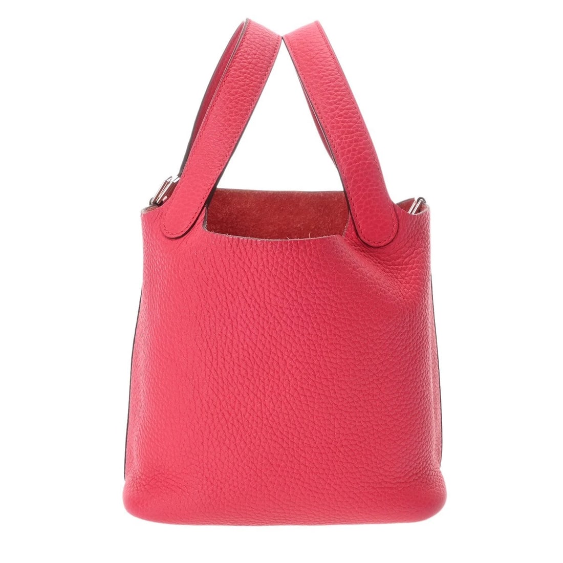 HERMES PICOTIN LOCK PM TAURILLON CLEMENCE ROSE EXTREME HANDBAG HANDBAG (1 of 7)