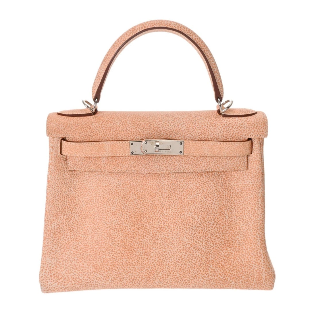 HERMES KELLY 28 INTERNAL SEWING BUFFEL SKIPPER ORANGE HANDBAG HANDBAG (1 of 2)