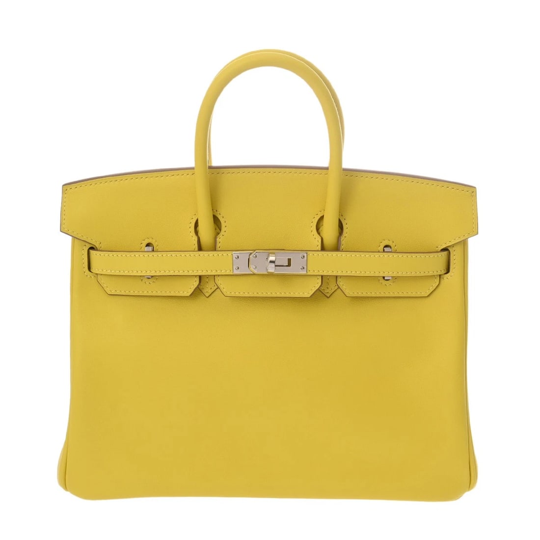 HERMES BIRKIN 25 VAUX SWIFT LIME HANDBAG HANDBAG (1 of 7)