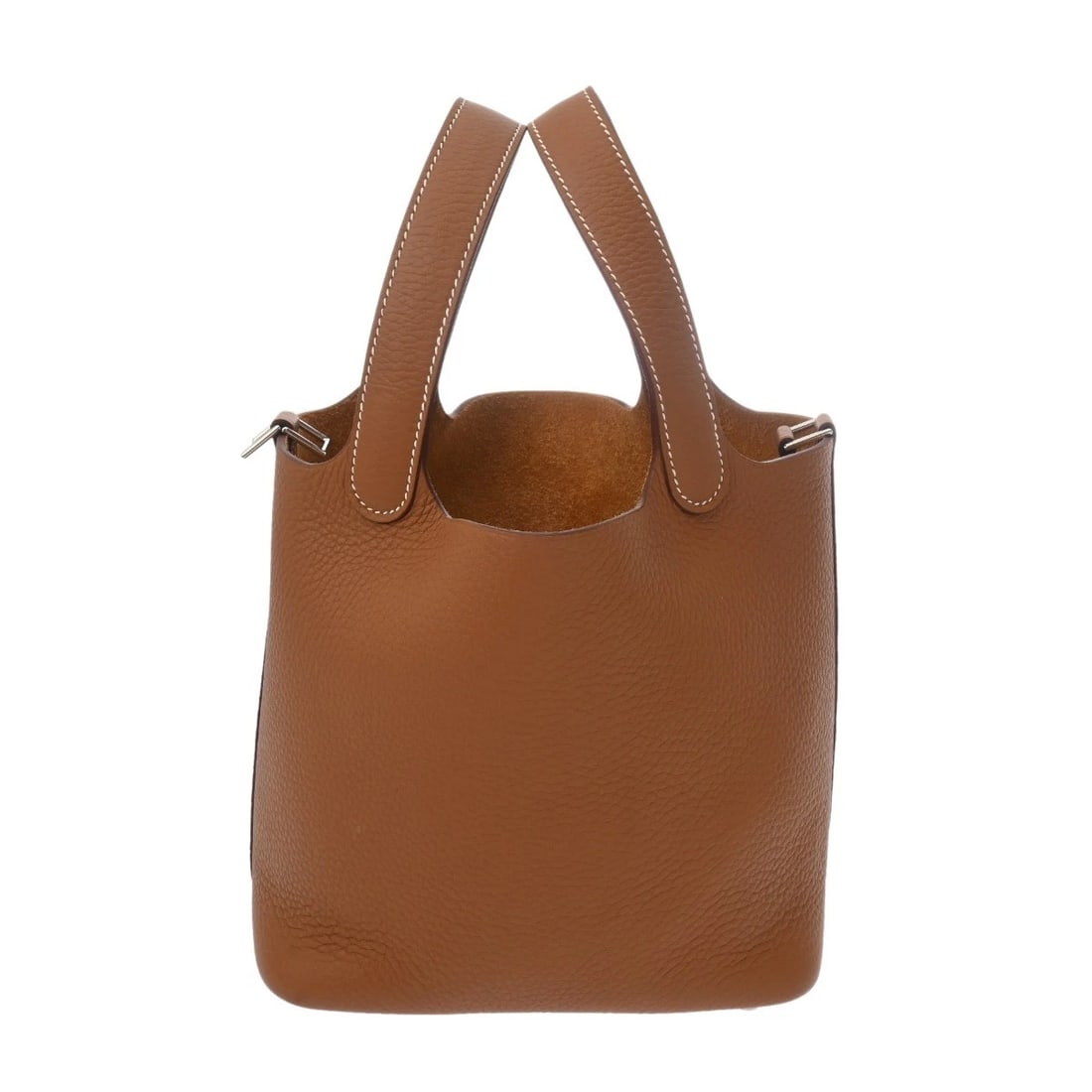 HERMES PICOTIN LOCK PM TAURILLON CLEMENCE GOLD HANDBAG HANDBAG (1 of 7)