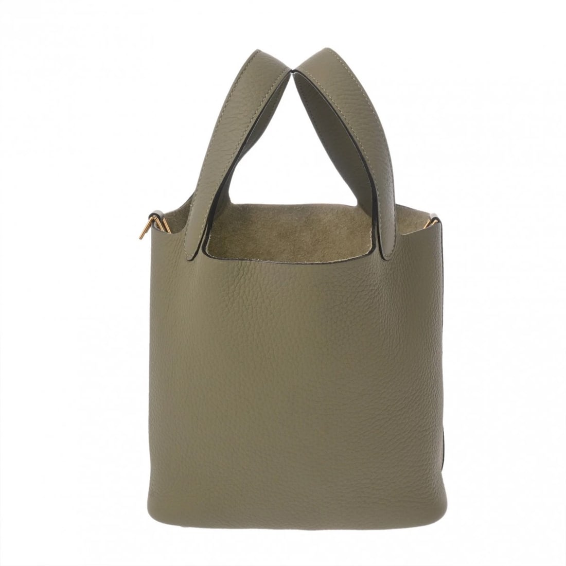 HERMES PICOTIN LOCK PM TAURILLON CLEMENCE SAGE HANDBAG HANDBAG (1 of 7)
