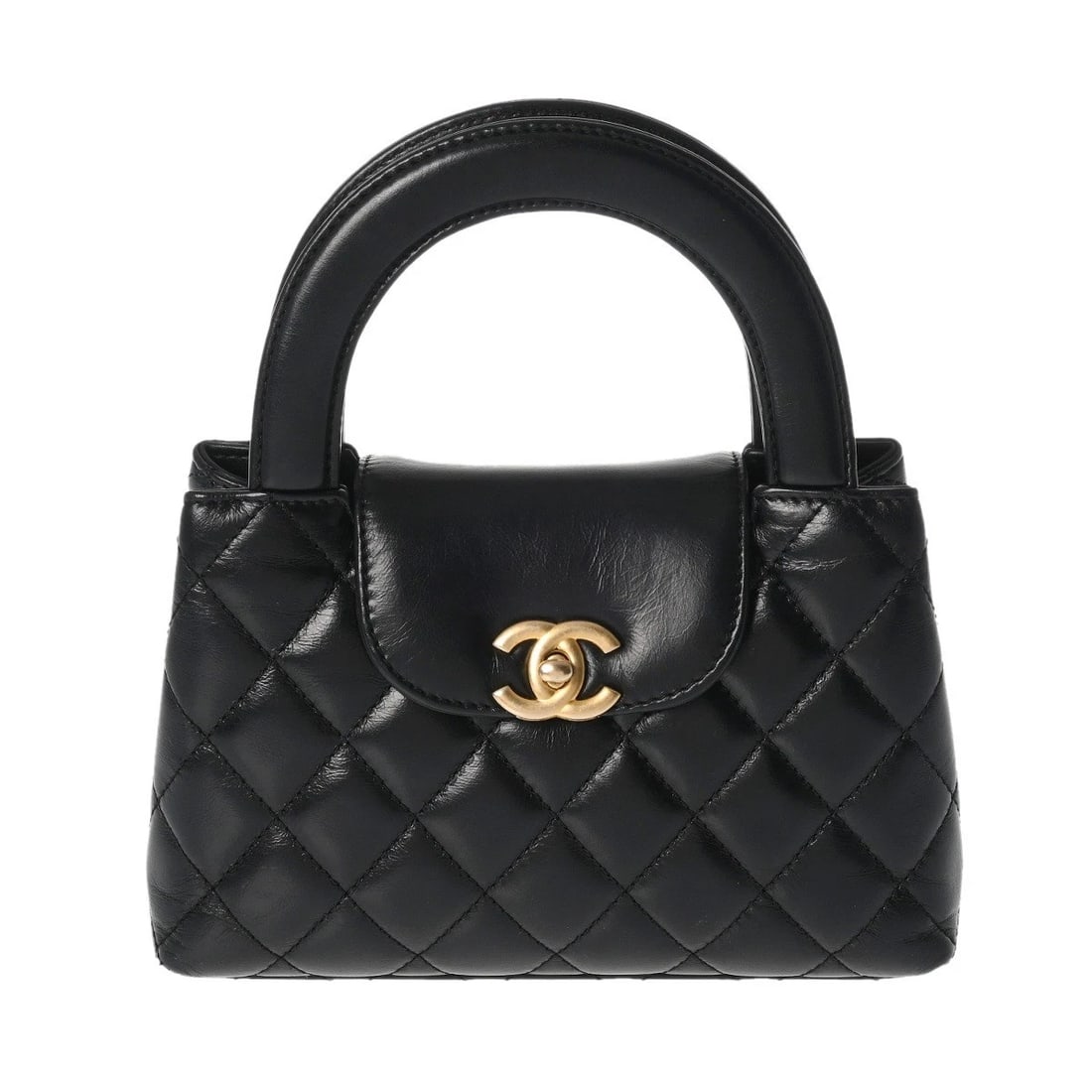 CHANEL MINI SHOPPING BAG 2WAYSHOULDER BLACK HANDBAG HANDBAG (1 of 6)