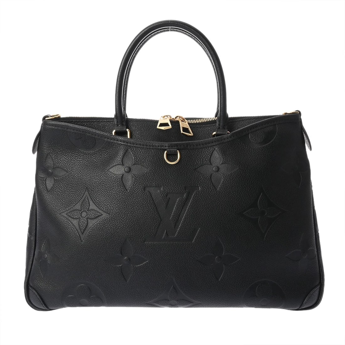 LOUIS VUITTON TRIANON MM MONOGRAM EMPREINTE LEATHER NOIR HANDBAG HANDBAG (1 of 7)
