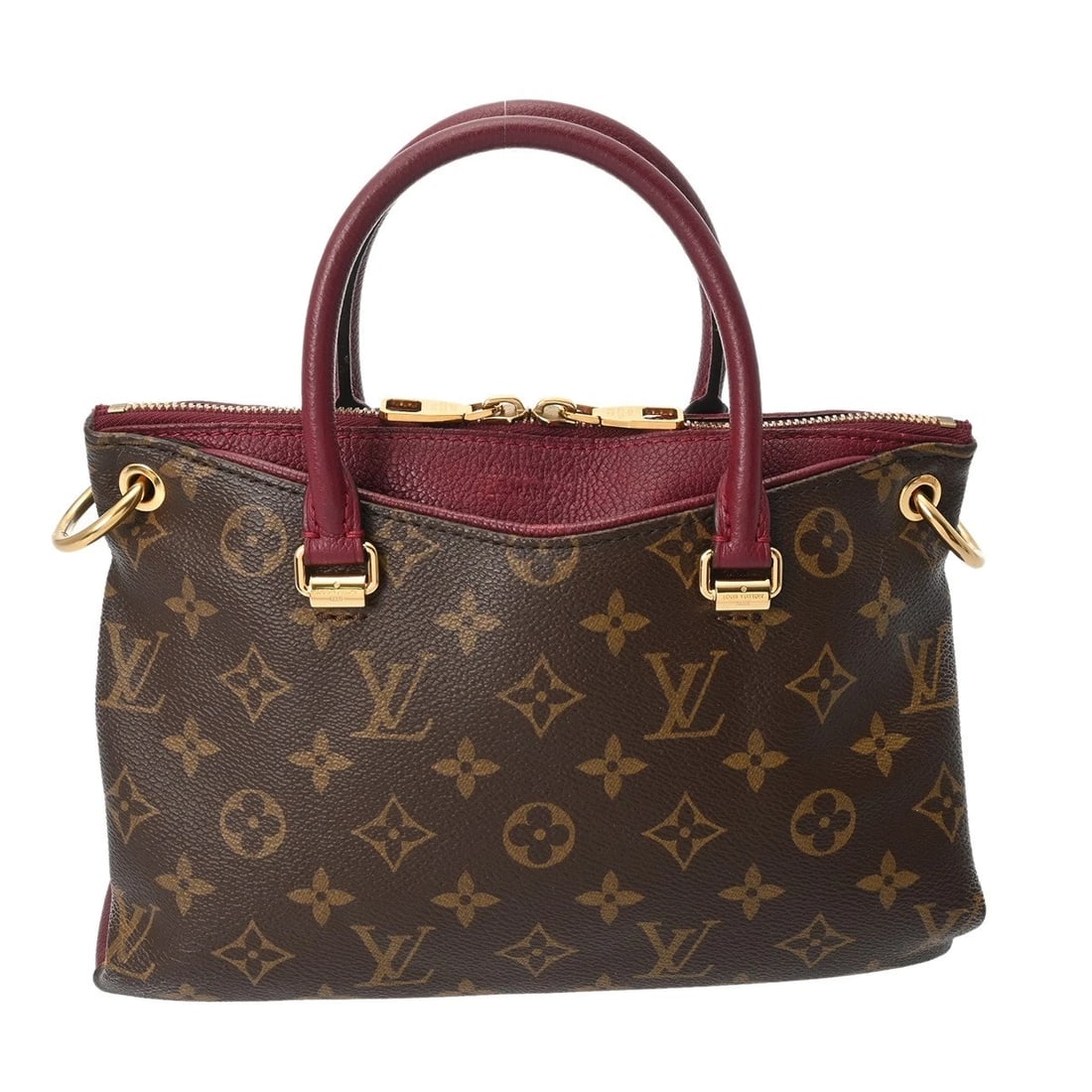 LOUIS VUITTON PALLAS BB 2WAY MONOGRAM HANDBAG (1 of 5)