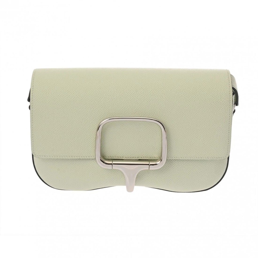 HERMES DELLA CAVALLERIA ELAN VEAU EPSOM VERT FIZZ SHOULDER BAG SHOULDER BAG (1 of 8)