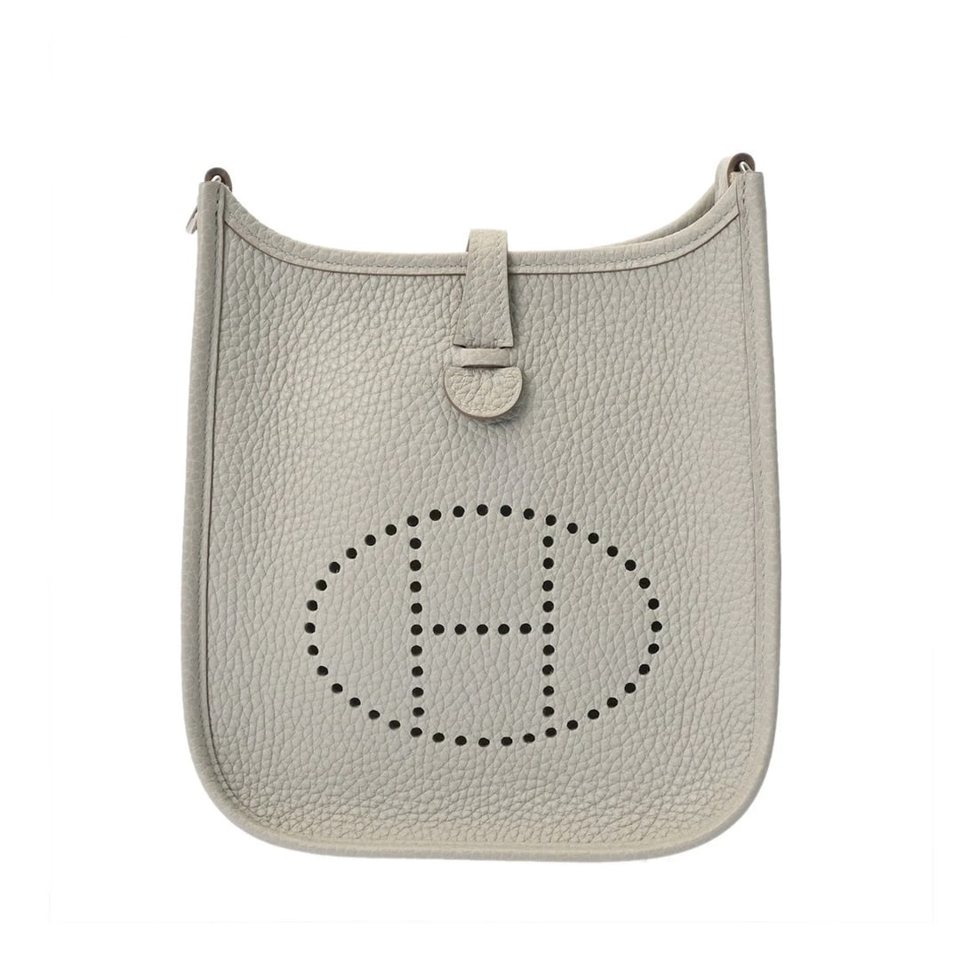 HERMES EVELYN TPM AMAZON TAURILLON CLEMENCE PEARL GRAY SHOULDER BAG SHOULDER BAG (1 of 6)