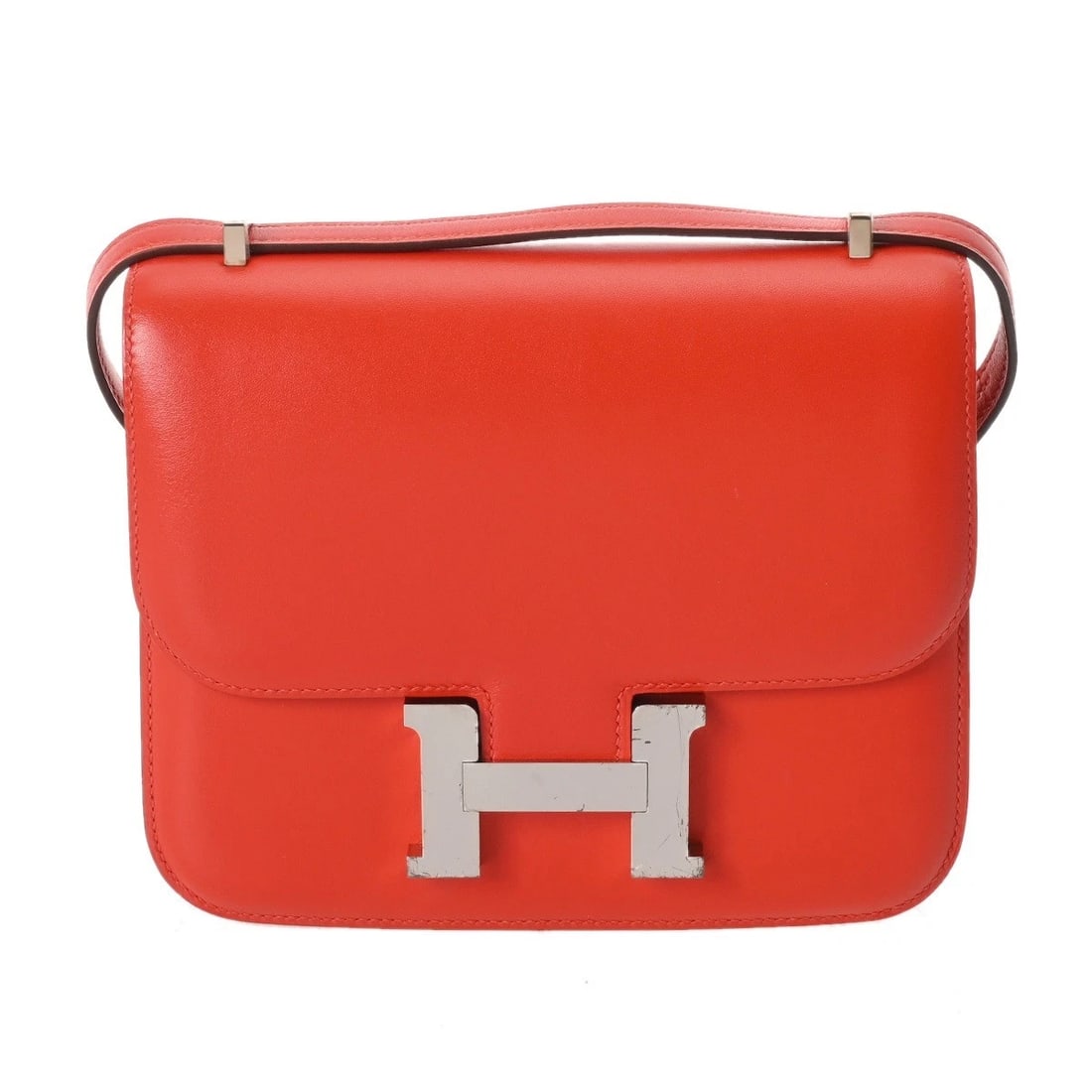 HERMES CONSTANCE 3 18 TADELAKT CAPUSINE SHOULDER BAG SHOULDER BAG (1 of 2)