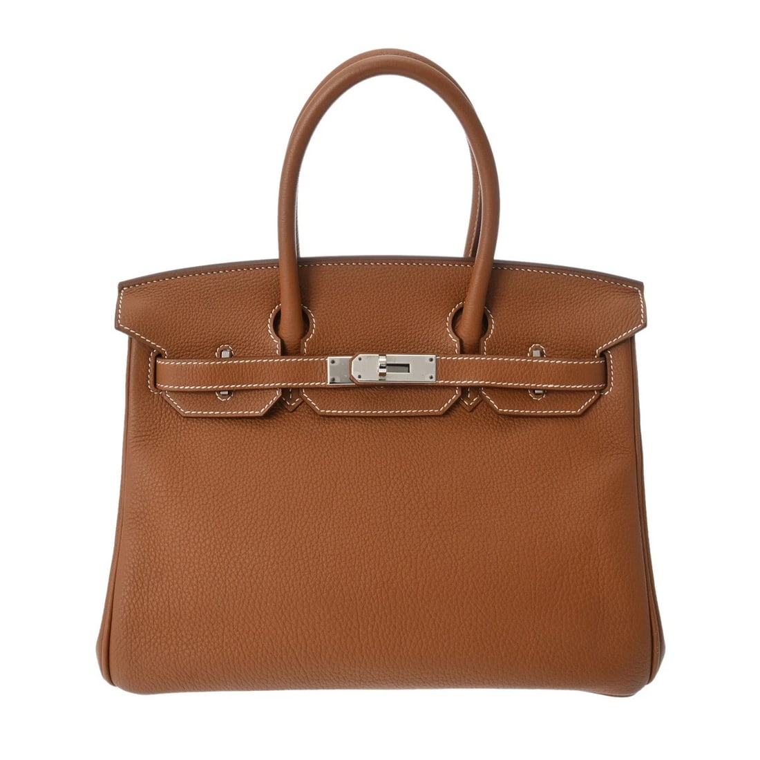 HERMES BIRKIN 30 TOGO GOLD HANDBAG HANDBAG (1 of 11)