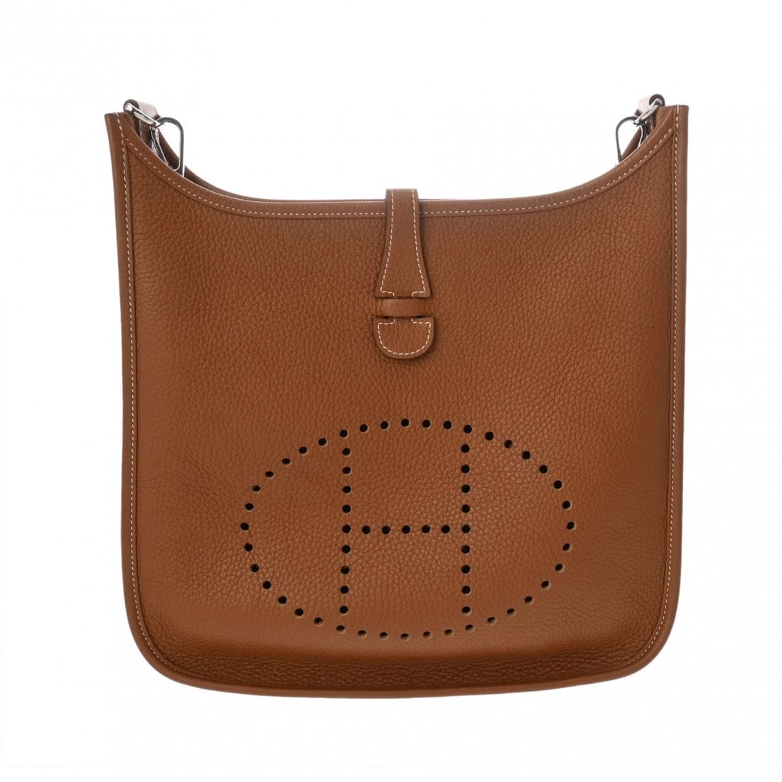 HERMES EVELYN 3 PM FLIPPER BALL TAURILLON CLEMENCE GOLD SHOULDER BAG SHOULDER BAG: HERMES Evelyn 3 PM Flipper Ball Taurillon Clemence gold Shoulder Bag Shoulder Bag Brand: HERMES Type: Shoulder Bag Material: Taurillon Clemence Color: gold × SilverMetal Size: H:about 10.6inch (C