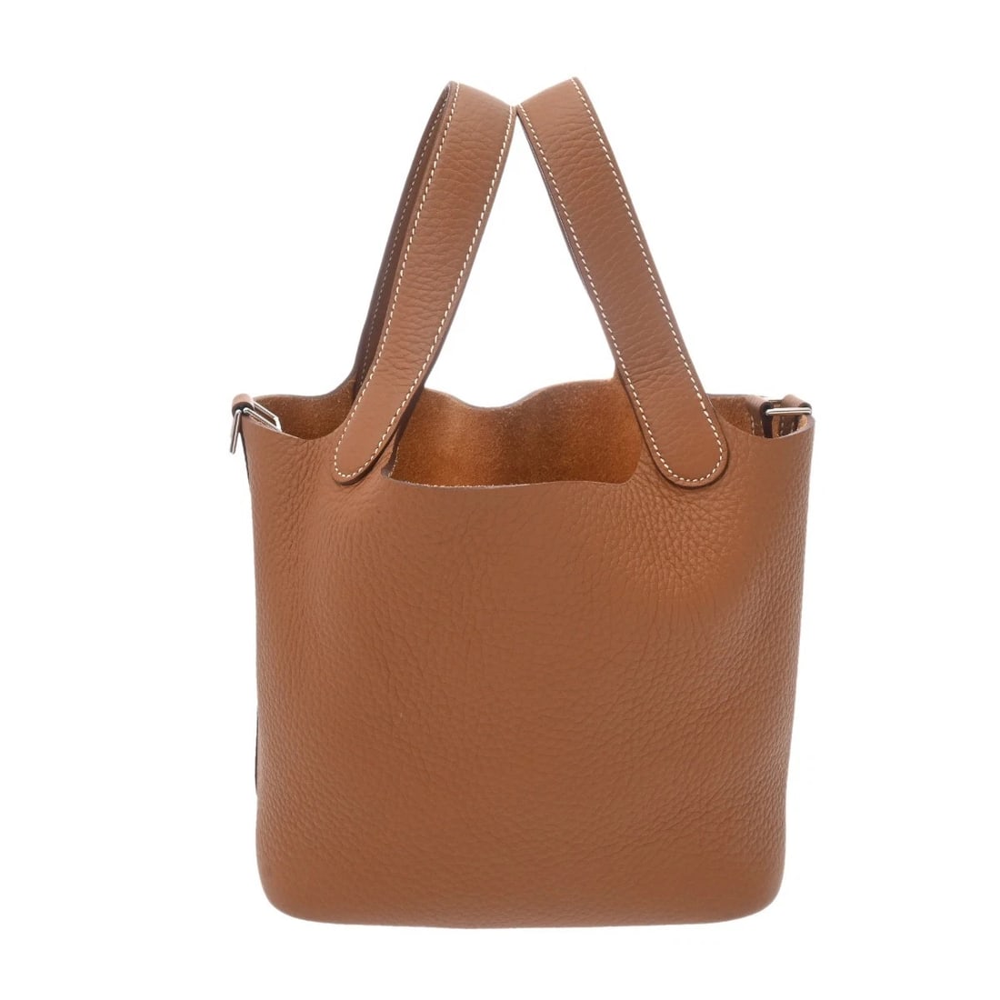 HERMES PICOTIN LOCK PM TAURILLON CLEMENCE GOLD HANDBAG HANDBAG (1 of 8)