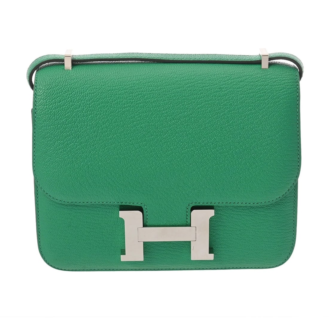 HERMES CONSTANCE 3 18 MIROIR SHAVE MINT SHOULDER BAG SHOULDER BAG: HERMES Constance 3 18 Miroir Shave mint Shoulder Bag Shoulder Bag Brand: HERMES Type: Shoulder Bag Material: Shave Color: mint × SilverMetal Size: H:about 5.9inch W:about 7.3inch D:about 0.8inch