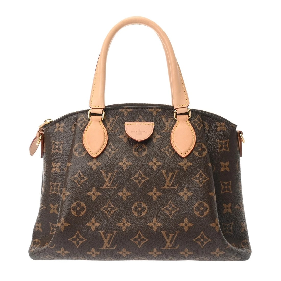 LOUIS VUITTON RIVOLI PM 2WAY MONOGRAM CANVAS BROWN HANDBAG HANDBAG (1 of 3)