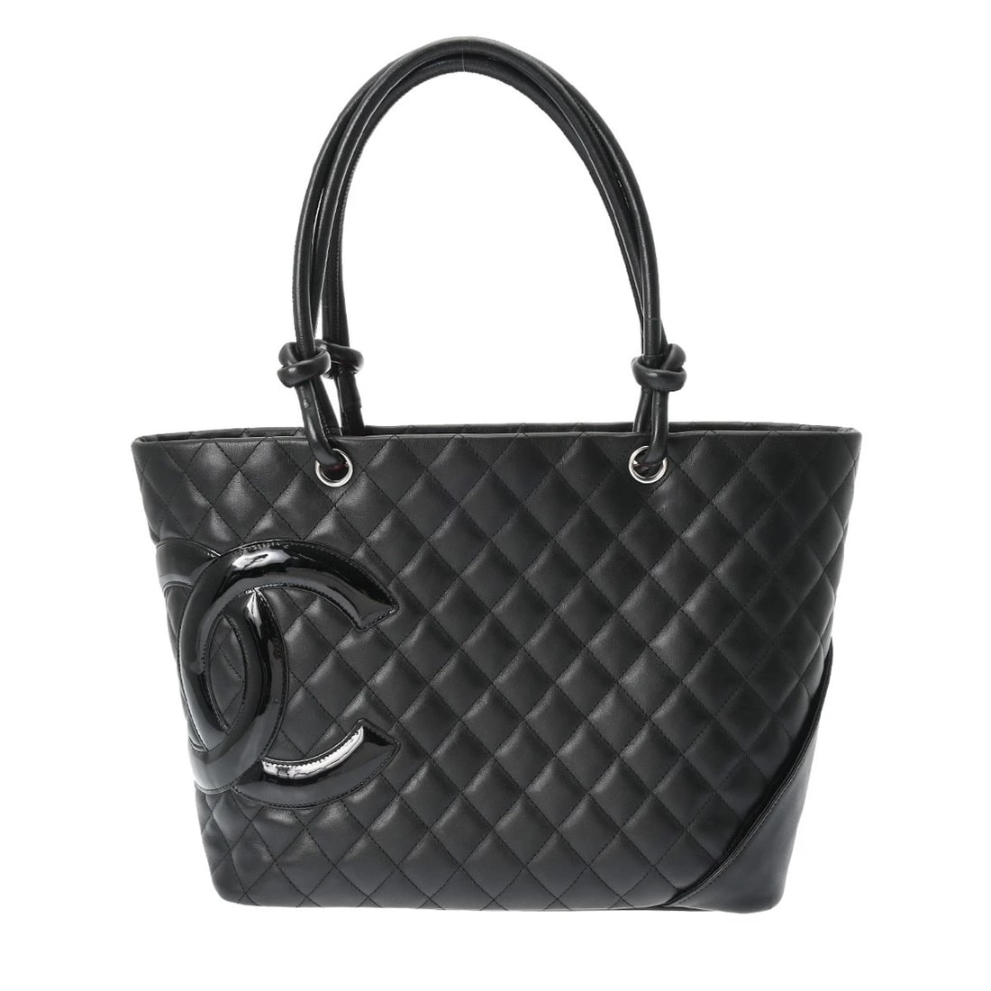 CHANEL LARGE TOTE CAMBON LINE BLACK TOTE BAG TOTE BAG (1 of 5)