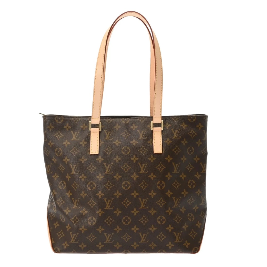LOUIS VUITTON CAVAMEZO MONOGRAM CANVAS MARRON UNISEX TOTE BAG TOTE BAG: LOUIS VUITTON Cavamezo Monogram canvas Marron unisex Tote Bag Tote Bag Brand: LOUIS VUITTON Type: Tote Bag Material: Monogram canvas Color: Marron Size: H:about 12.8inch W:about 13.8inch D:about 6