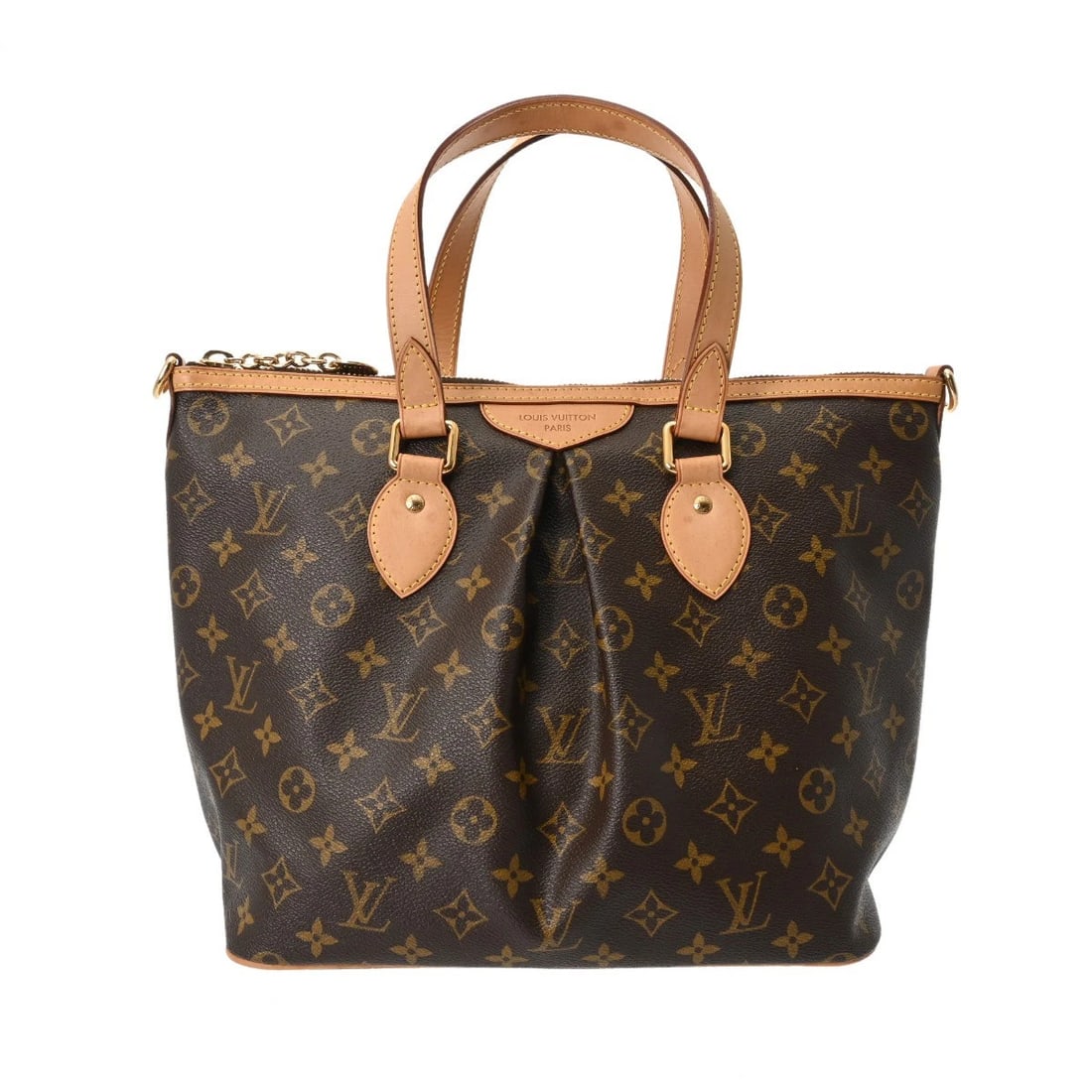 LOUIS VUITTON PALERMO PM 2WAY MONOGRAM HANDBAG (1 of 6)