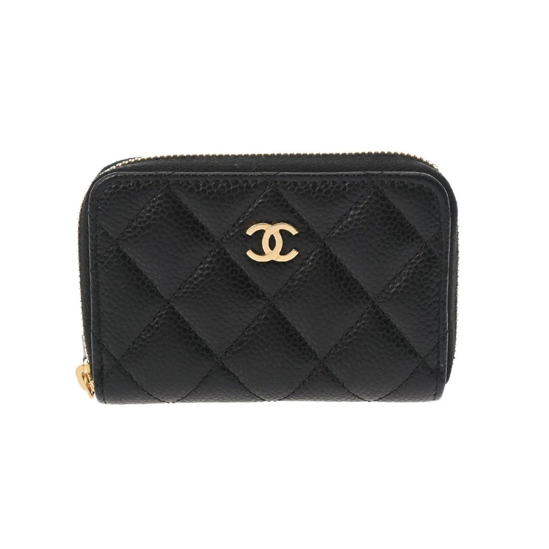 CHANEL CLASSIC ZIP COIN PURSE MATRASSE BLACK COIN CASE COIN CASE: CHANEL Classic zip coin purse Matrasse black Coin case Coin case Brand: CHANEL Type: Coin case Material: Grained calfskin Color: black × Gold Metal Size: H:about 3.0inch W:about 4.3inch Accessor