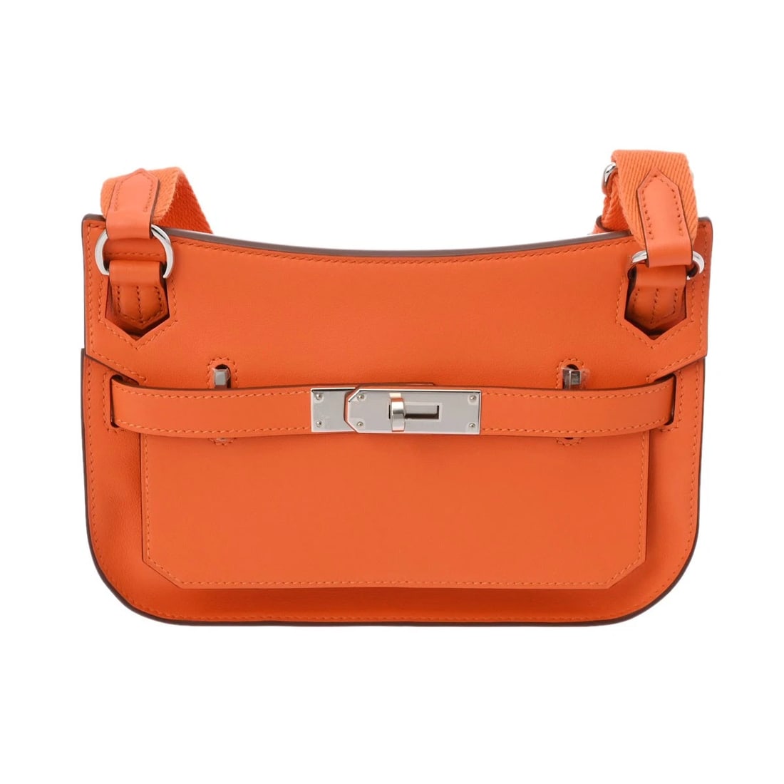 HERMES GYPSIERE MINI VAUX SWIFT ORANGE MINYAN SHOULDER BAG SHOULDER BAG: HERMES gypsiere mini Vaux Swift orange minyan Shoulder Bag Shoulder Bag Brand: HERMES Type: Shoulder Bag Material: Vaux Swift Color: orange minyan × SilverMetal Size: H:about 5.9inch W:about