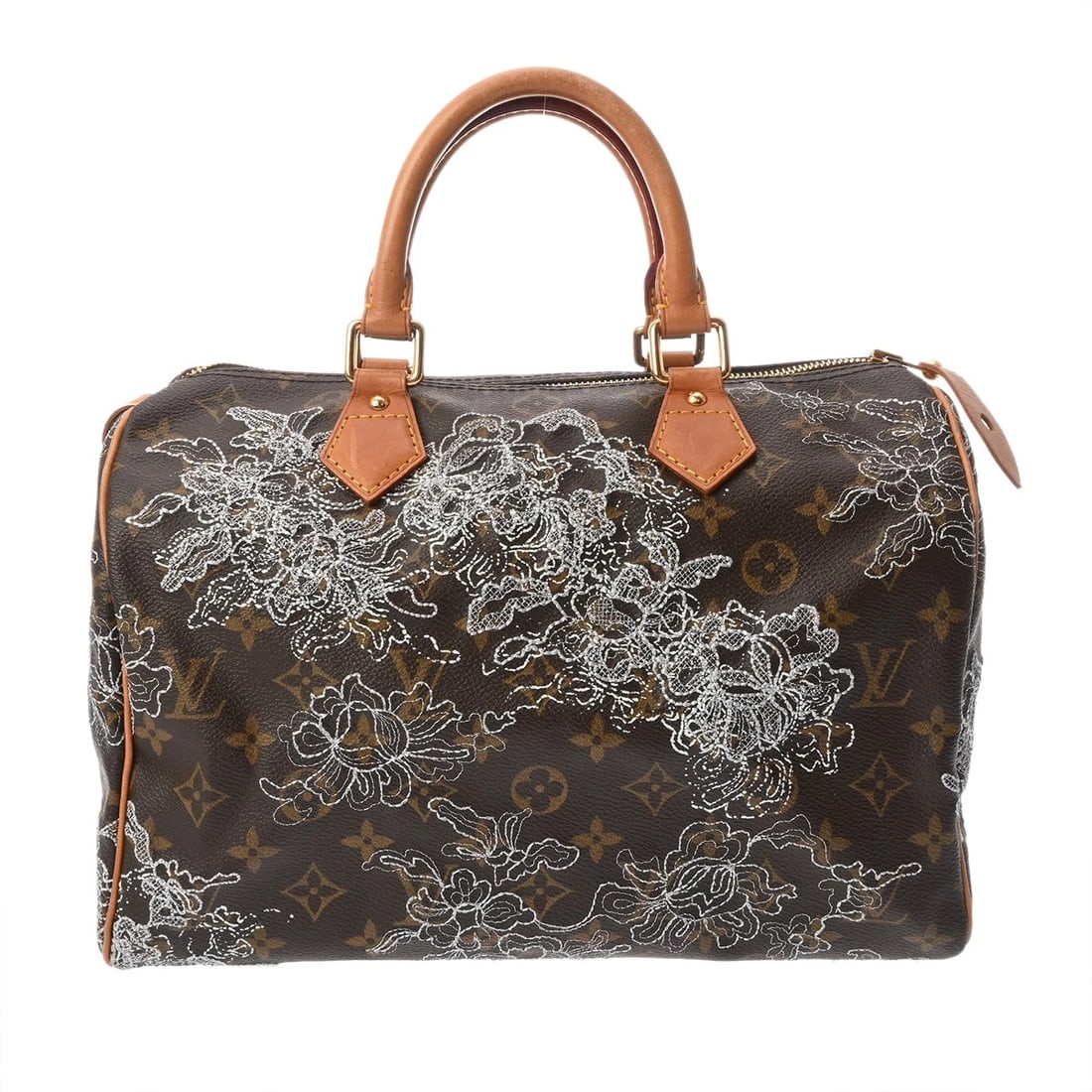 LOUIS VUITTON SPEEDY 30 ARGENT MONOGRAM BOSTON BAG: LOUIS VUITTON Speedy 30 Argent Monogram Boston bag Brand: LOUIS VUITTON Type: Boston bag Material: leather Color: Brown Size: H:about 8.3inch W:about 3.9inch D:about 6.7inch Accessories: None