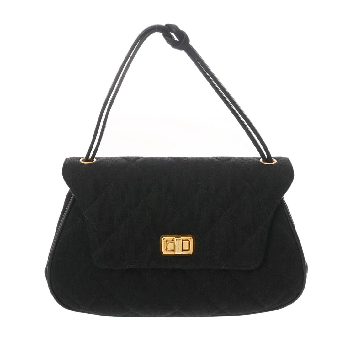 CHANEL 2.55 HANDBAGS COTTON BLACK HANDBAG HANDBAG: CHANEL 2.55 Handbags cotton black Handbag Handbag Brand: CHANEL Type: Handbag Material: cotton Color: black × Gold Metal Size: H:about 5.9inch W:about 9.1inch (maximum) D:about 3.1inch Accessori
