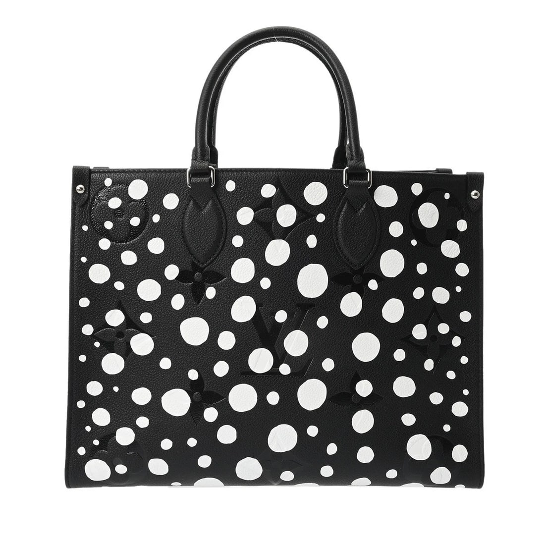 LOUIS VUITTON LVXYK ON-THE-GO MM MONOGRAM EMPREINTE TOTE BAG (1 of 7)