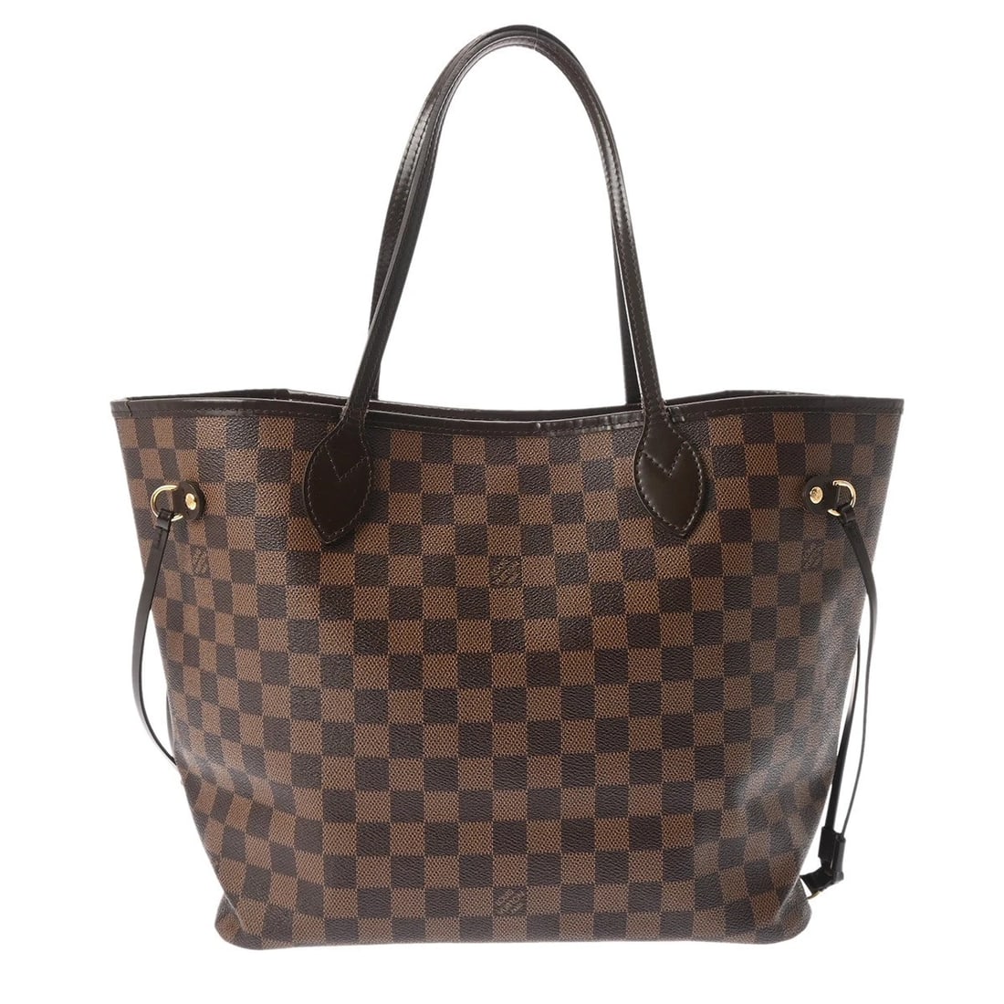 LOUIS VUITTON NEVERFULL MM DAMIER CANVAS SLYS TOTE BAG TOTE BAG: LOUIS VUITTON Neverfull MM Damier canvas Slys Tote Bag Tote Bag Brand: LOUIS VUITTON Type: Tote Bag Material: Damier canvas Color: Slys Size: H:about 11.4inch W:about 12.4inch (Bottom) D:about 5.9