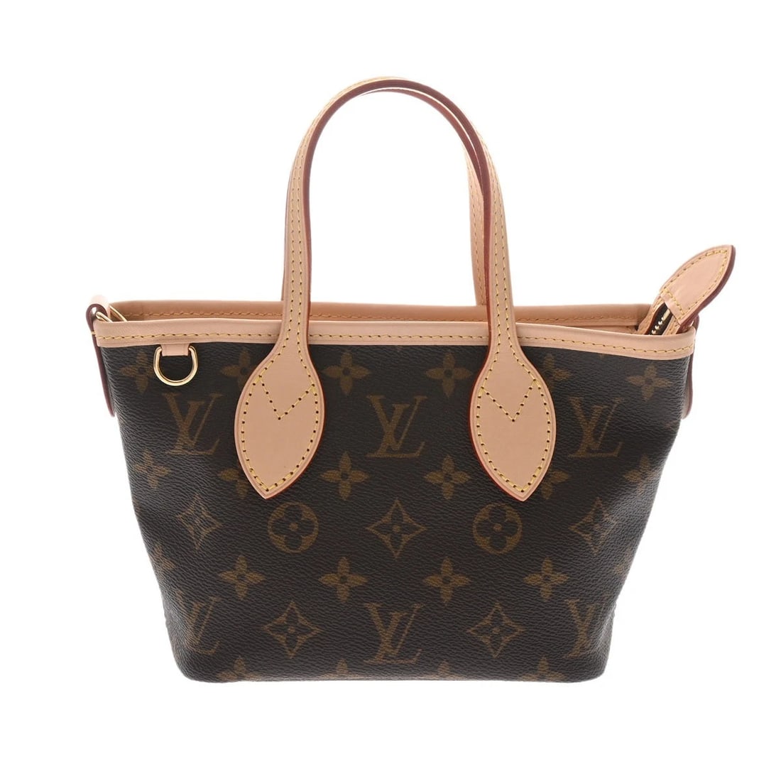 LOUIS VUITTON NEVERFULL BB MONOGRAM CANVAS BEIGE TOTE BAG TOTE BAG: LOUIS VUITTON Neverfull BB Monogram canvas beige Tote Bag Tote Bag Brand: LOUIS VUITTON Type: Tote Bag Material: Monogram canvas Color: beige Size: H:about 5.7inch W:about 6.7inch (Bottom) D:about