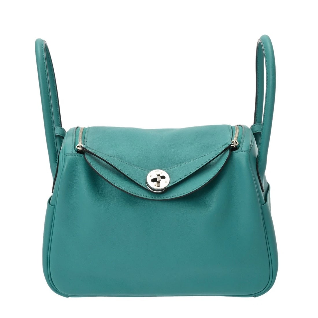 HERMES LINDY 26 2WAY VAUX SWIFT BLUE PAON SHOULDER BAG SHOULDER BAG (1 of 8)