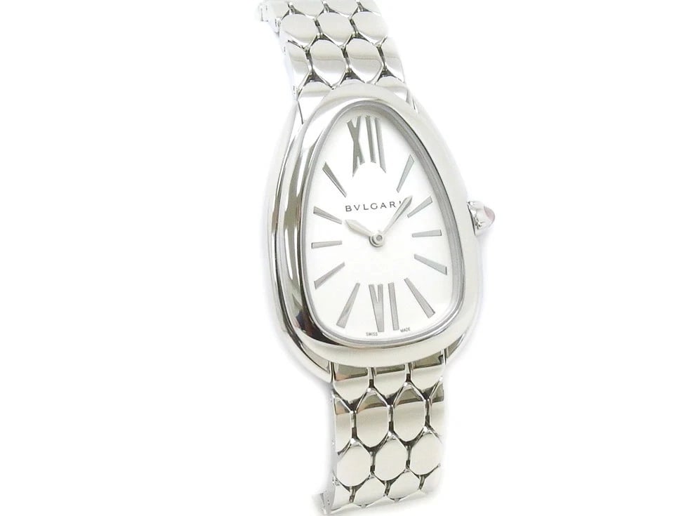 BVLGARI SERPENTI SEDUTTORI WATCH: Bvlgari Serpenti Seduttori Watch Brand: BVLGARI Type: Wrist watch Material: SS Color: Dial Color Silver Size: [ Case size ] Case: 25mm: wrist circumference 16.5cm Accessories: None