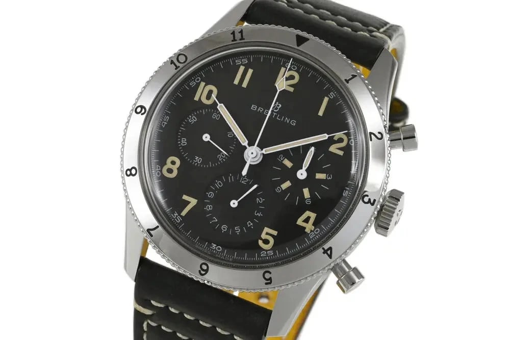 BREITLING CLASSIC WATCH: BREITLING Classic Watch Brand: BREITLING Type: Wrist watch Material: Case Material SS Band Material Genuine Leather Belt, Buckle Color: Dial Color Black Size: Case Size 41mm Case Thickness